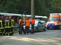 VU Radfahrer Strab Koeln Duennwald Berlinerstr Duennwalder Mauspfad P33